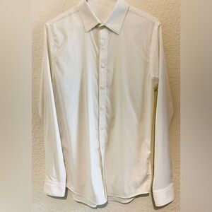 Updated Classic men's stretch button down dress shirt